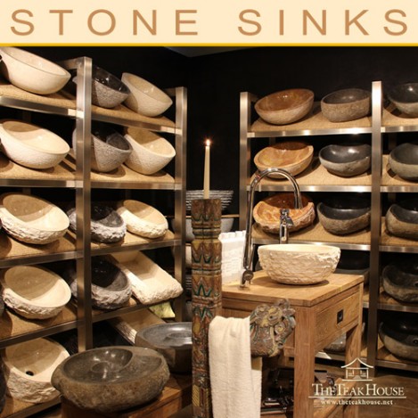 Stone sinks, vasques en pierre
